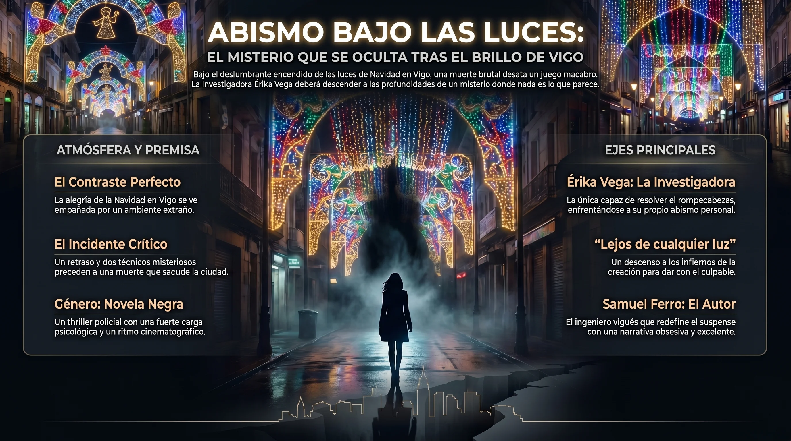 Infografía de Abismo bajo la Luces