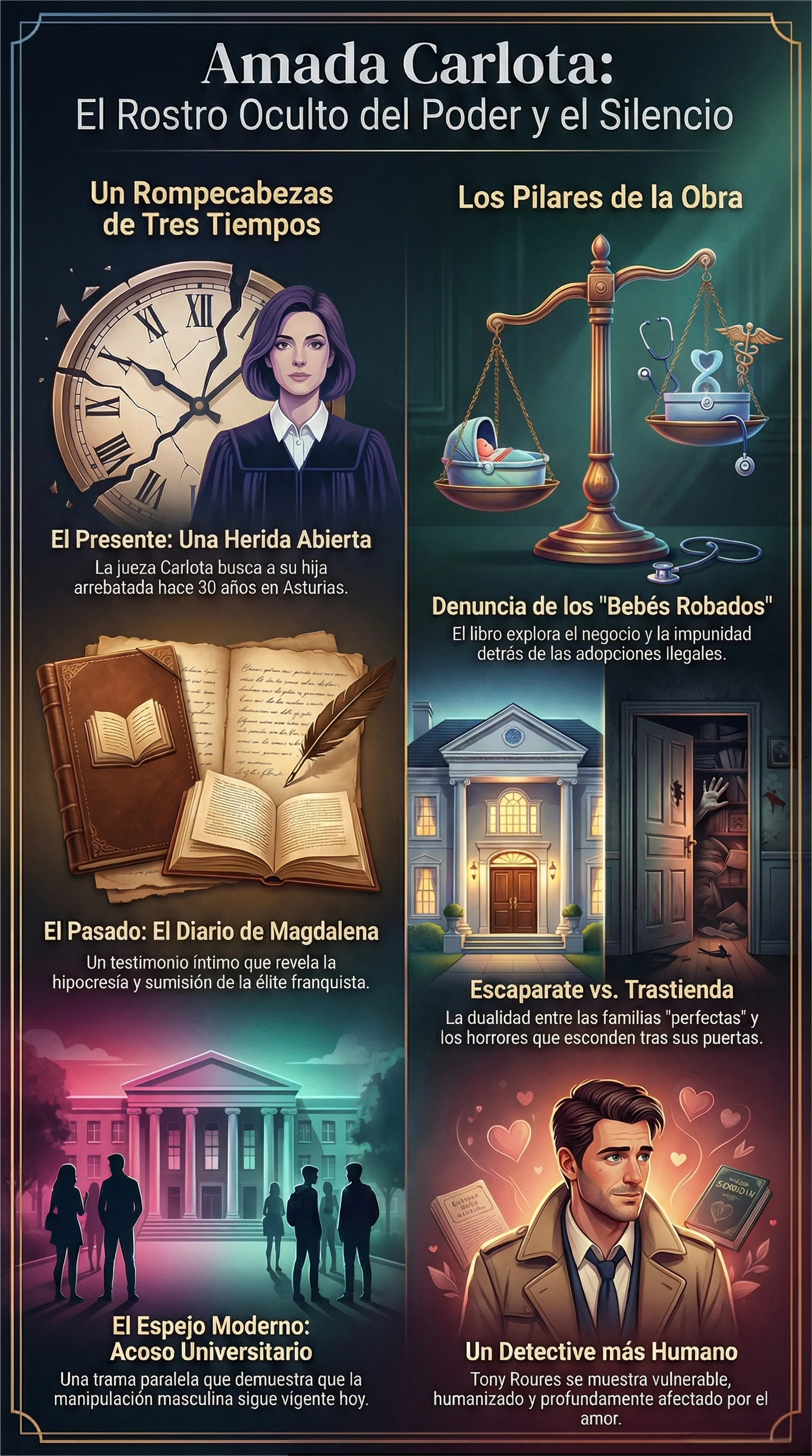 Infografía de Amada Carlota