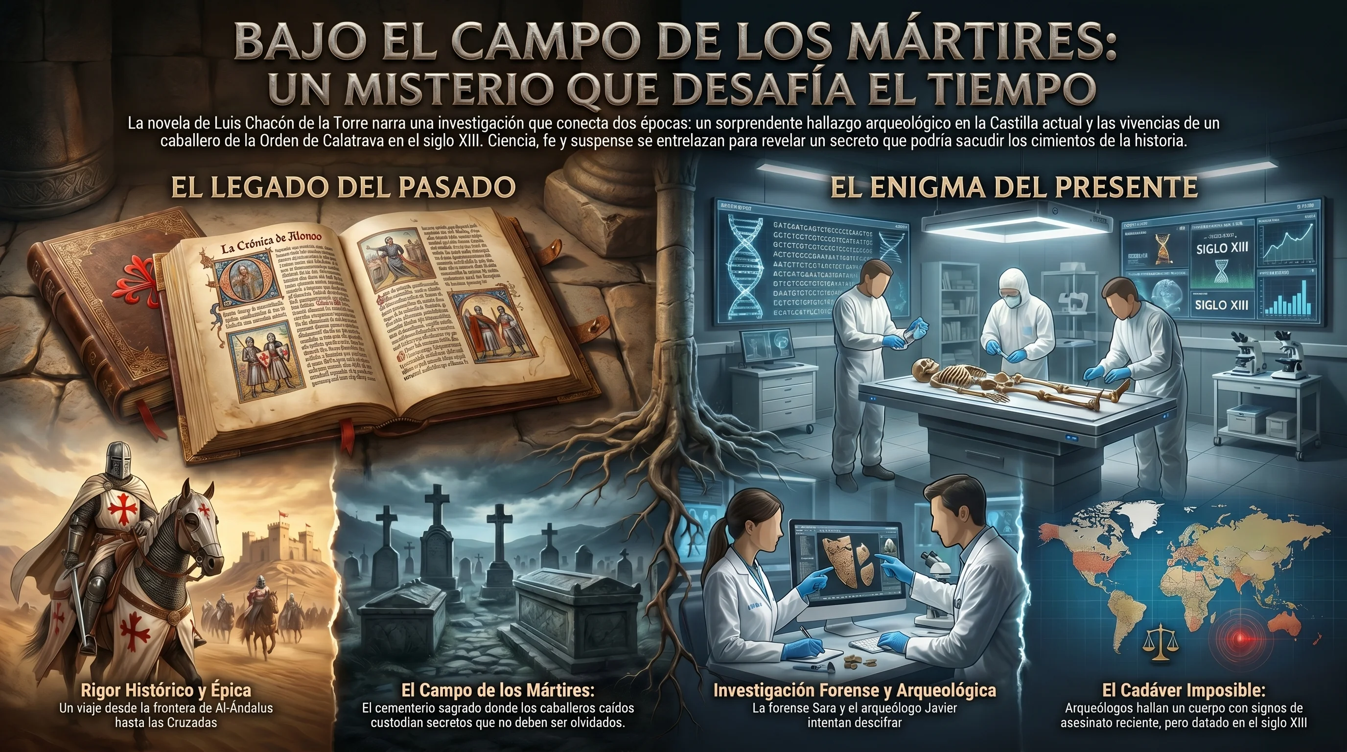 Infografía de Bajo el Campo de los Mártires