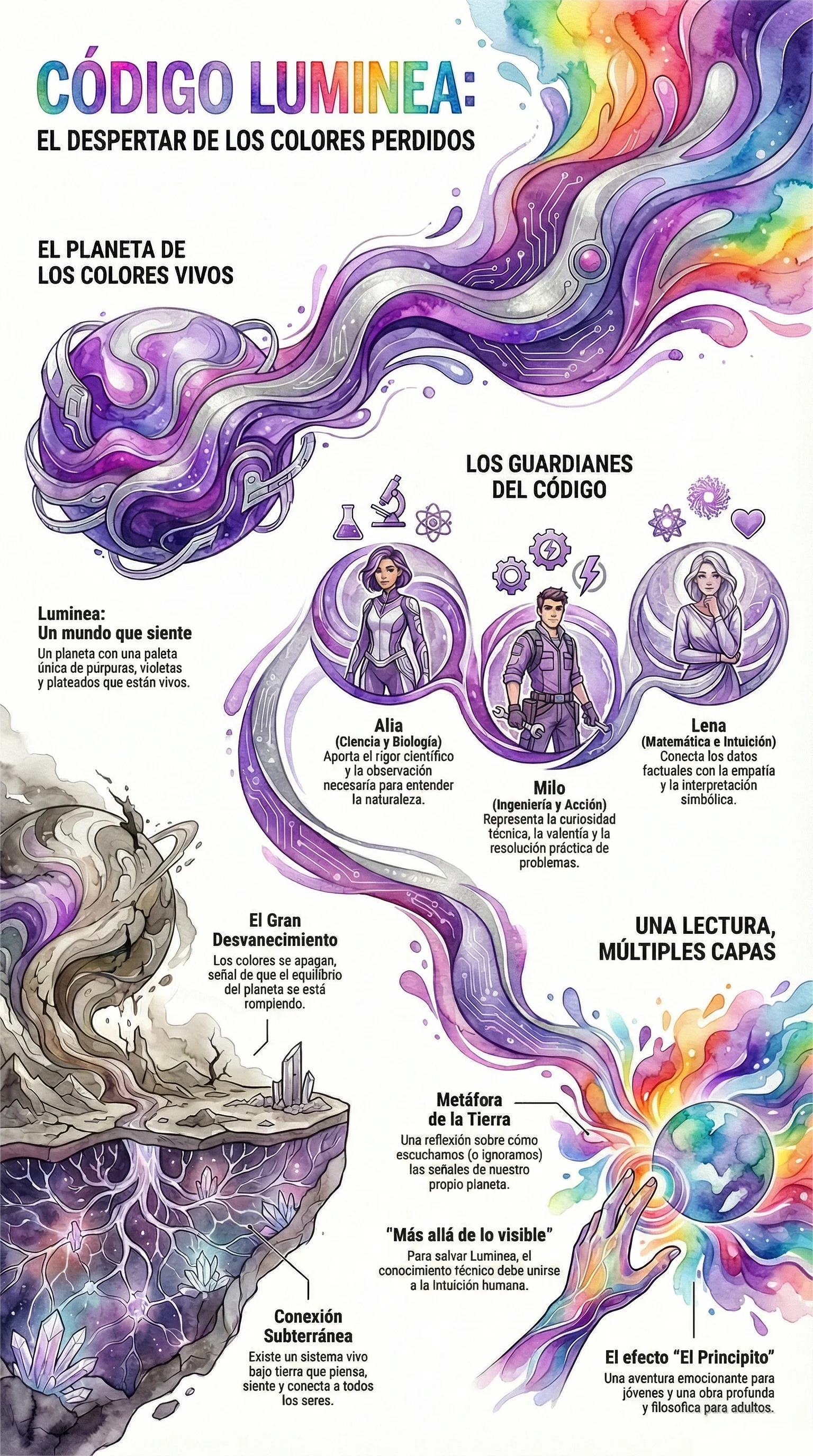 Infografía Código Luminea