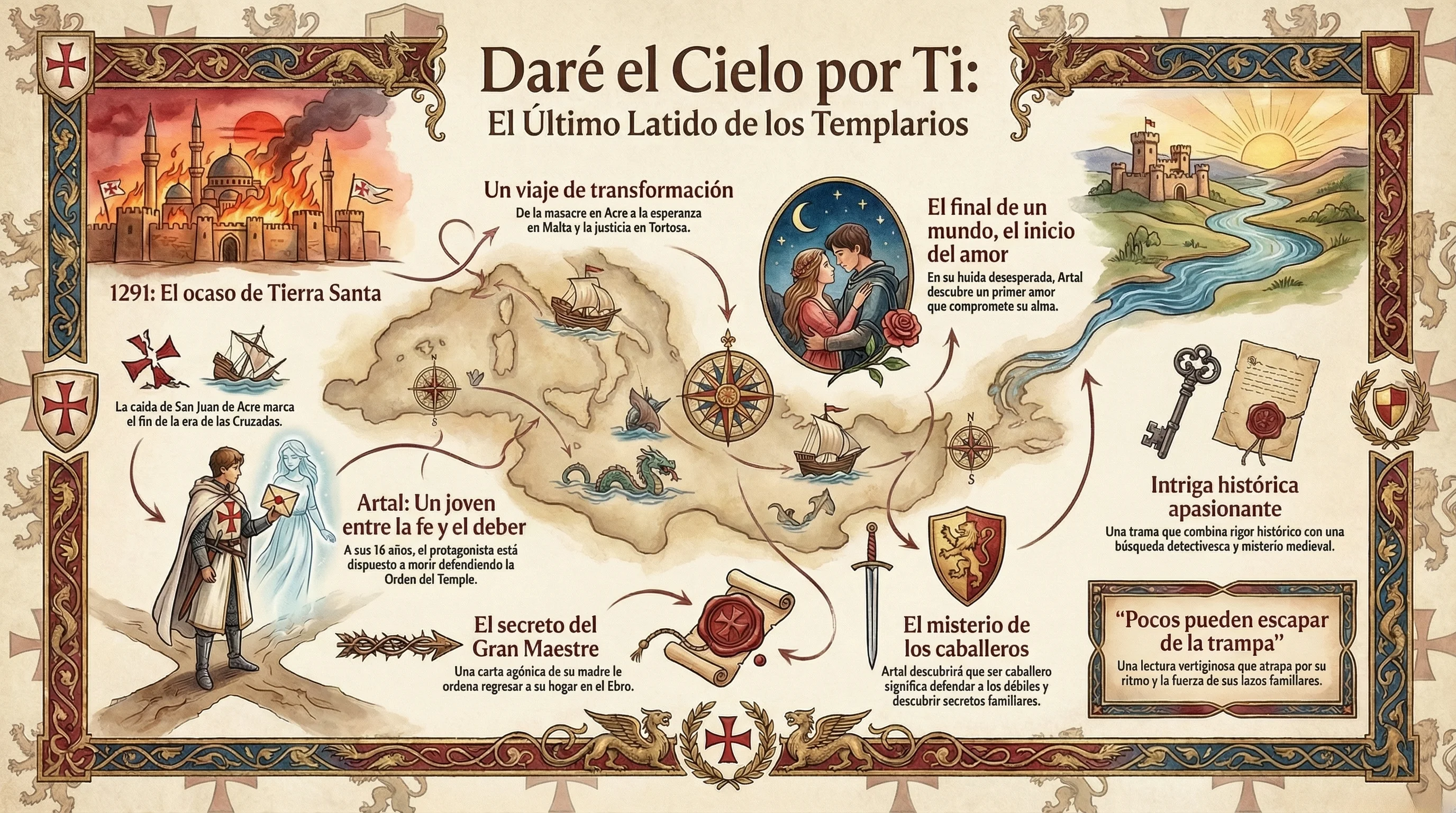 Infografía de Daré el Cielo por Ti