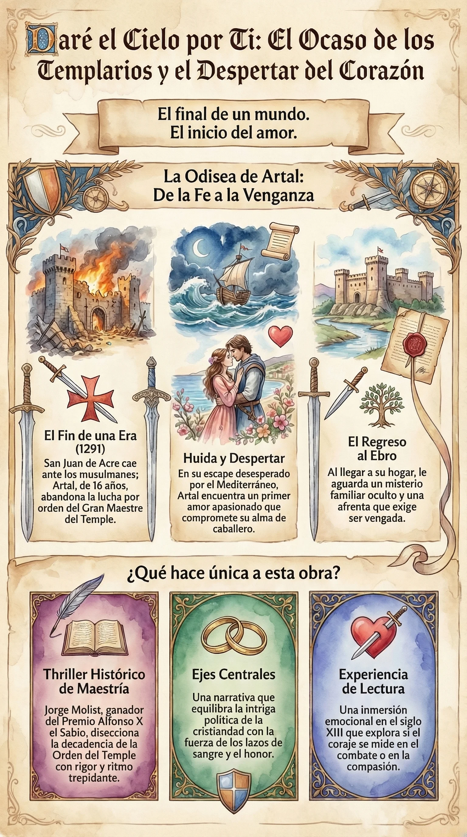 Infografía Daré el Cielo por Ti