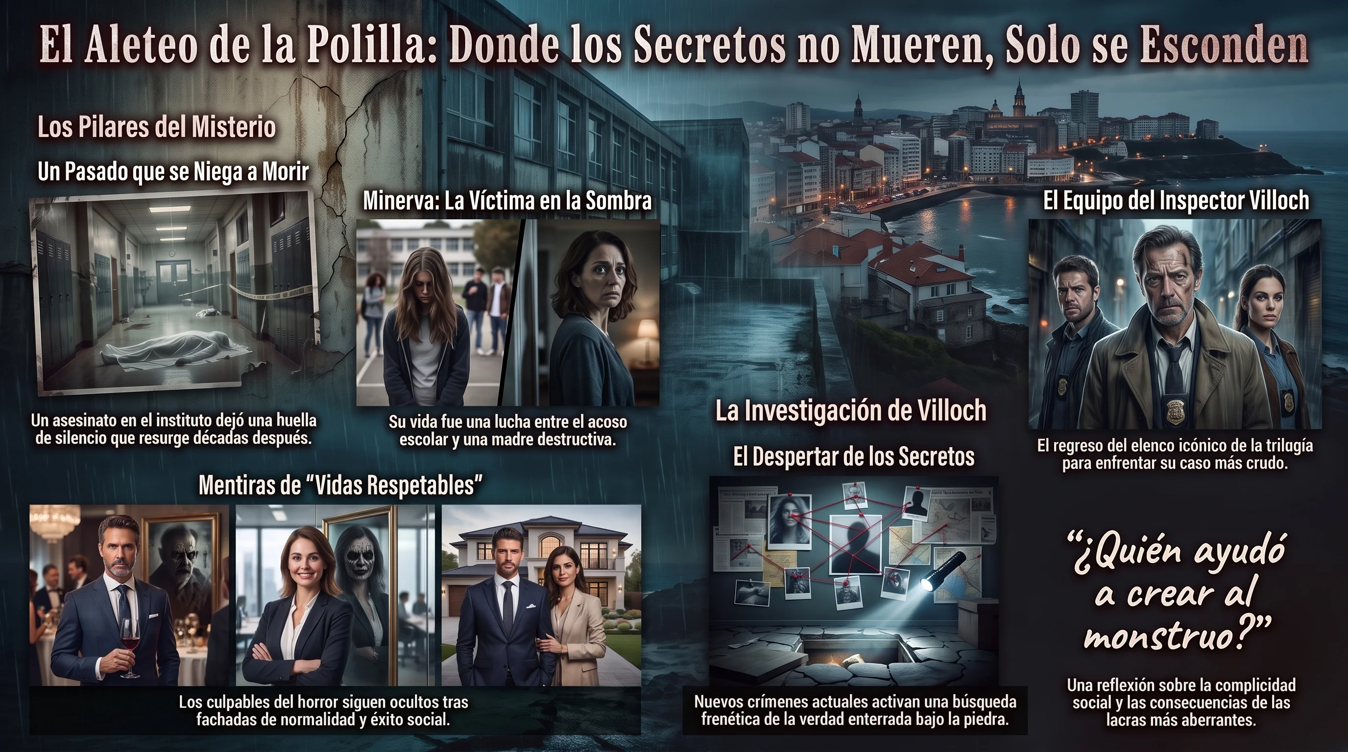 Infografía de El Aleteo de la Polilla