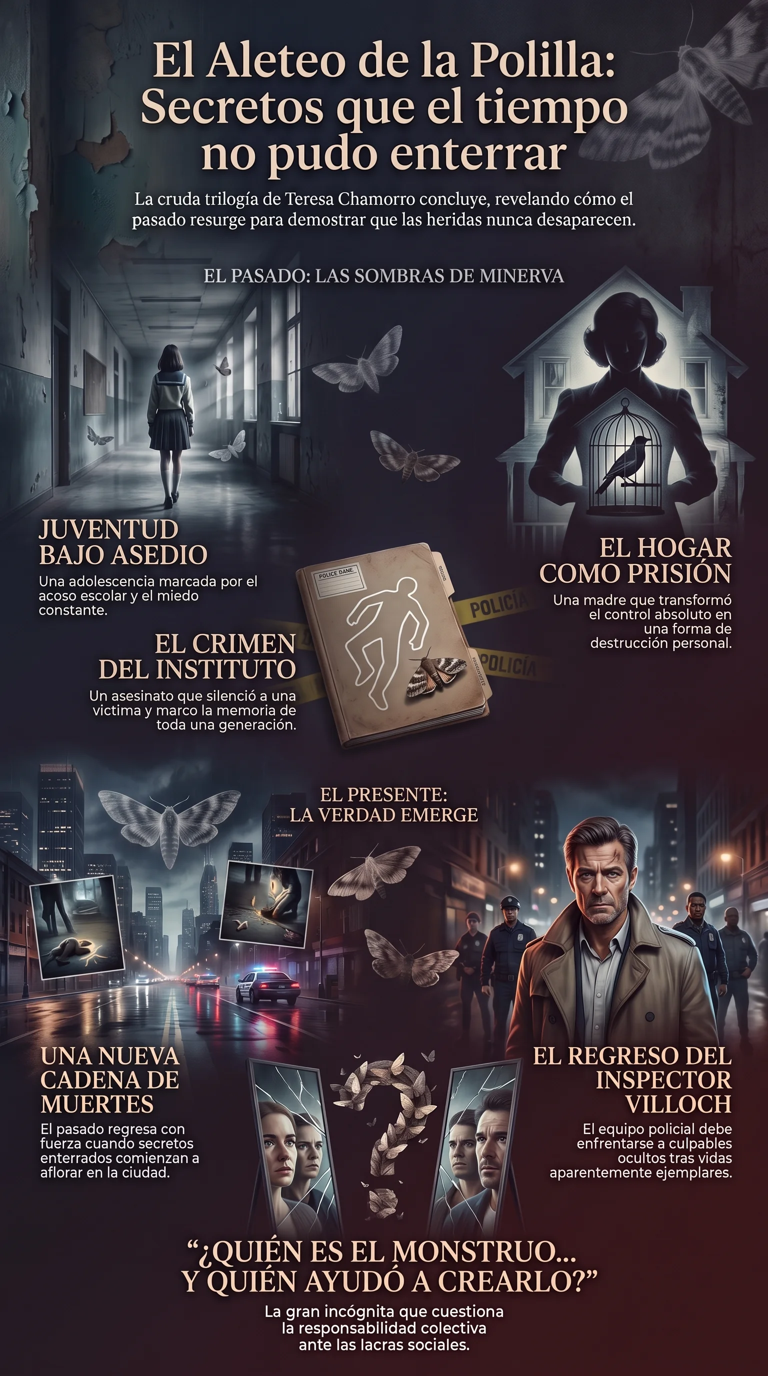 Infografía El Aleteo de la Polilla