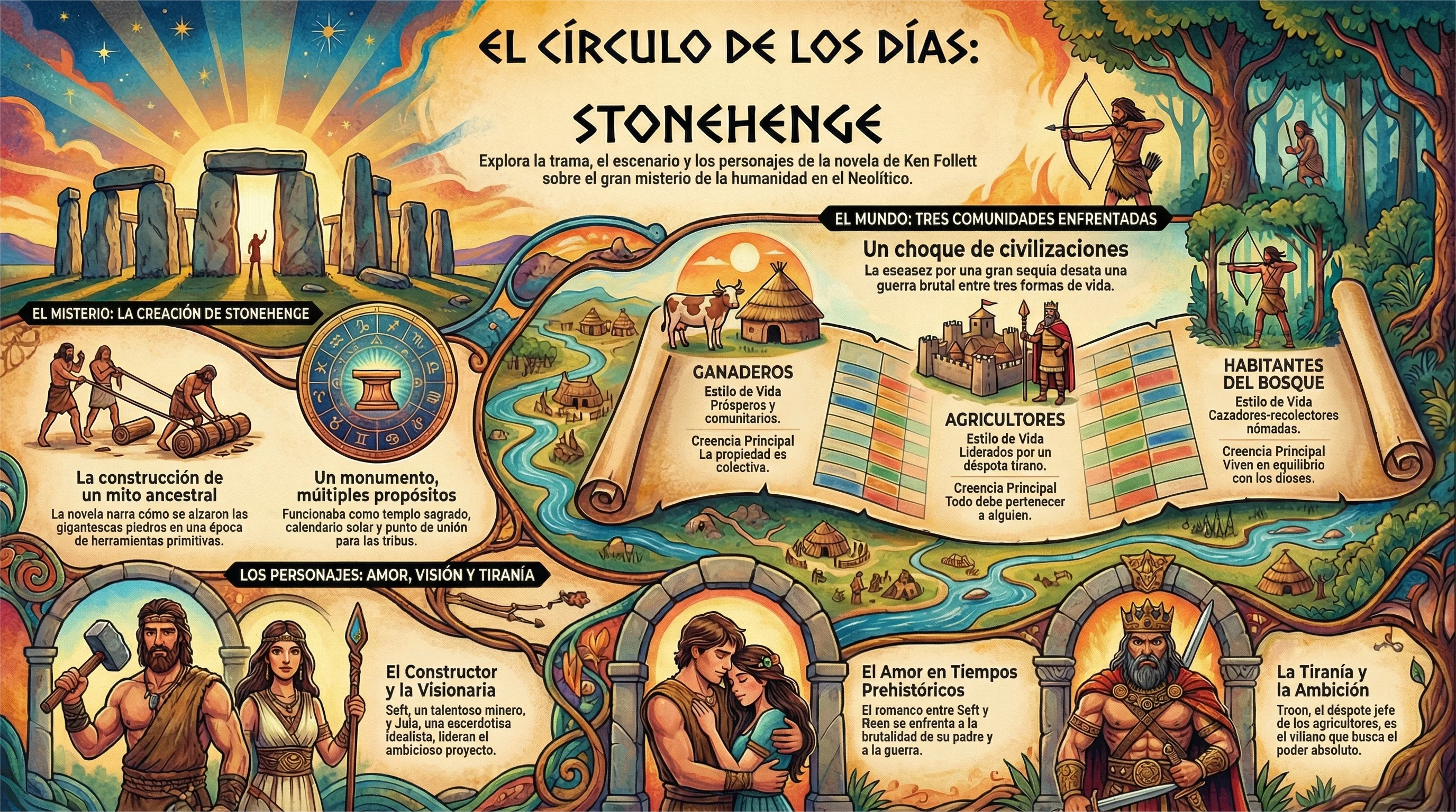 Infografía de El Círculo de los Días