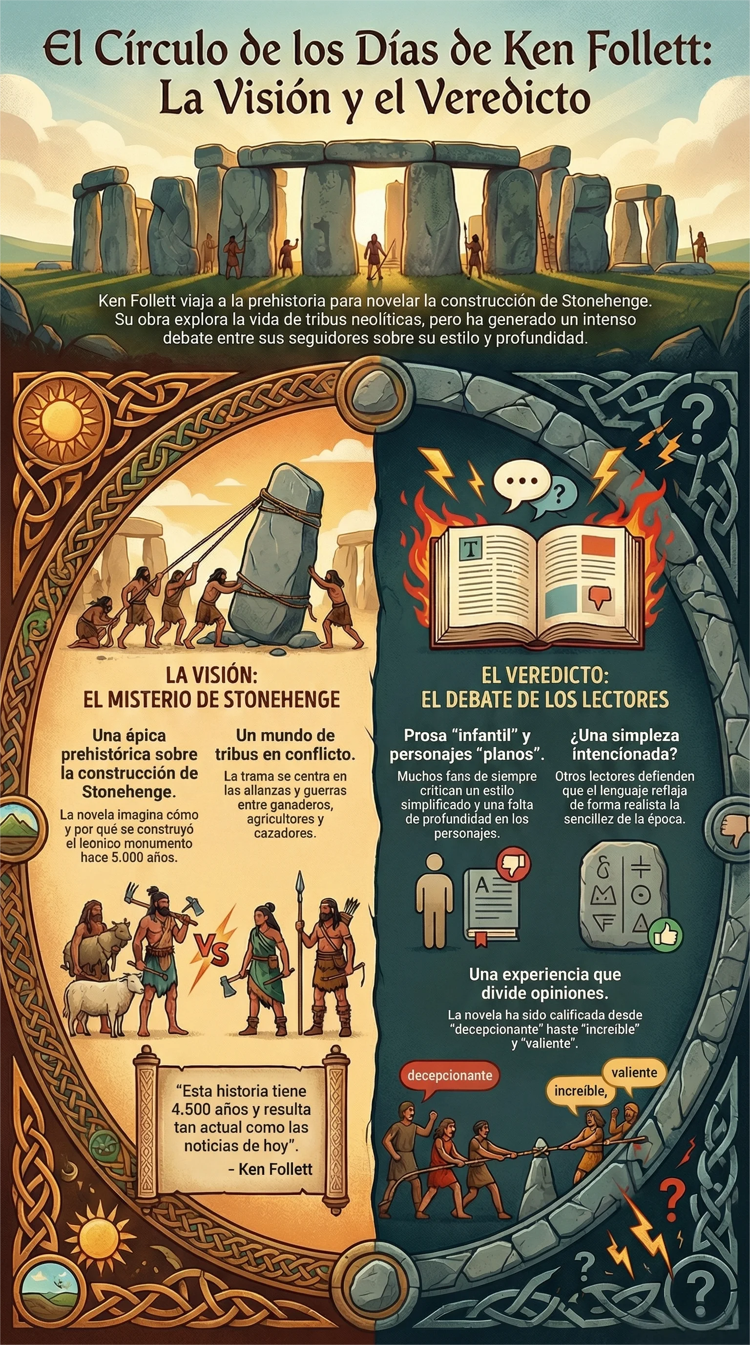 Infografía El Círculo de los Días