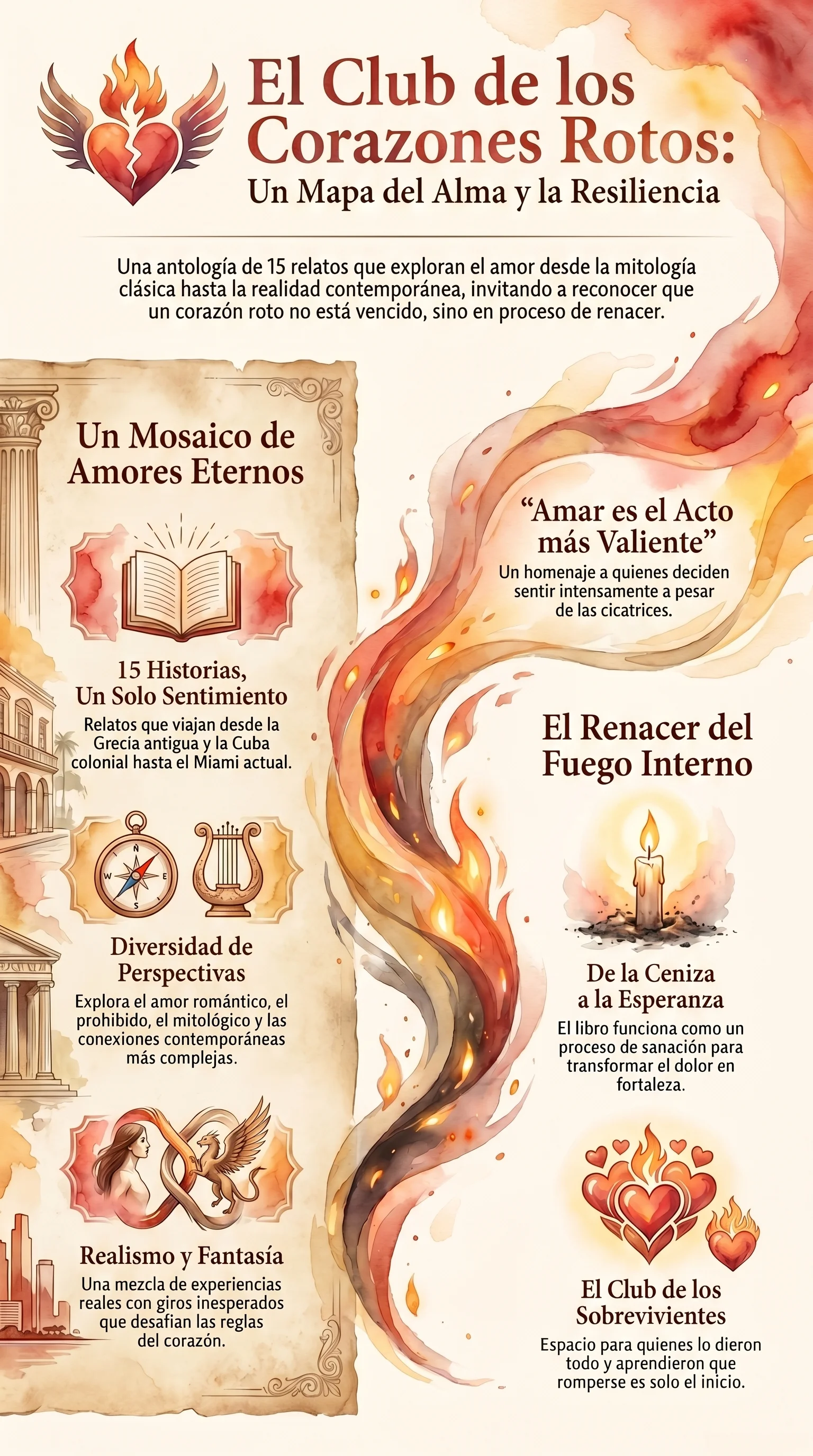 Infografía El Club de los Corazones Rotos