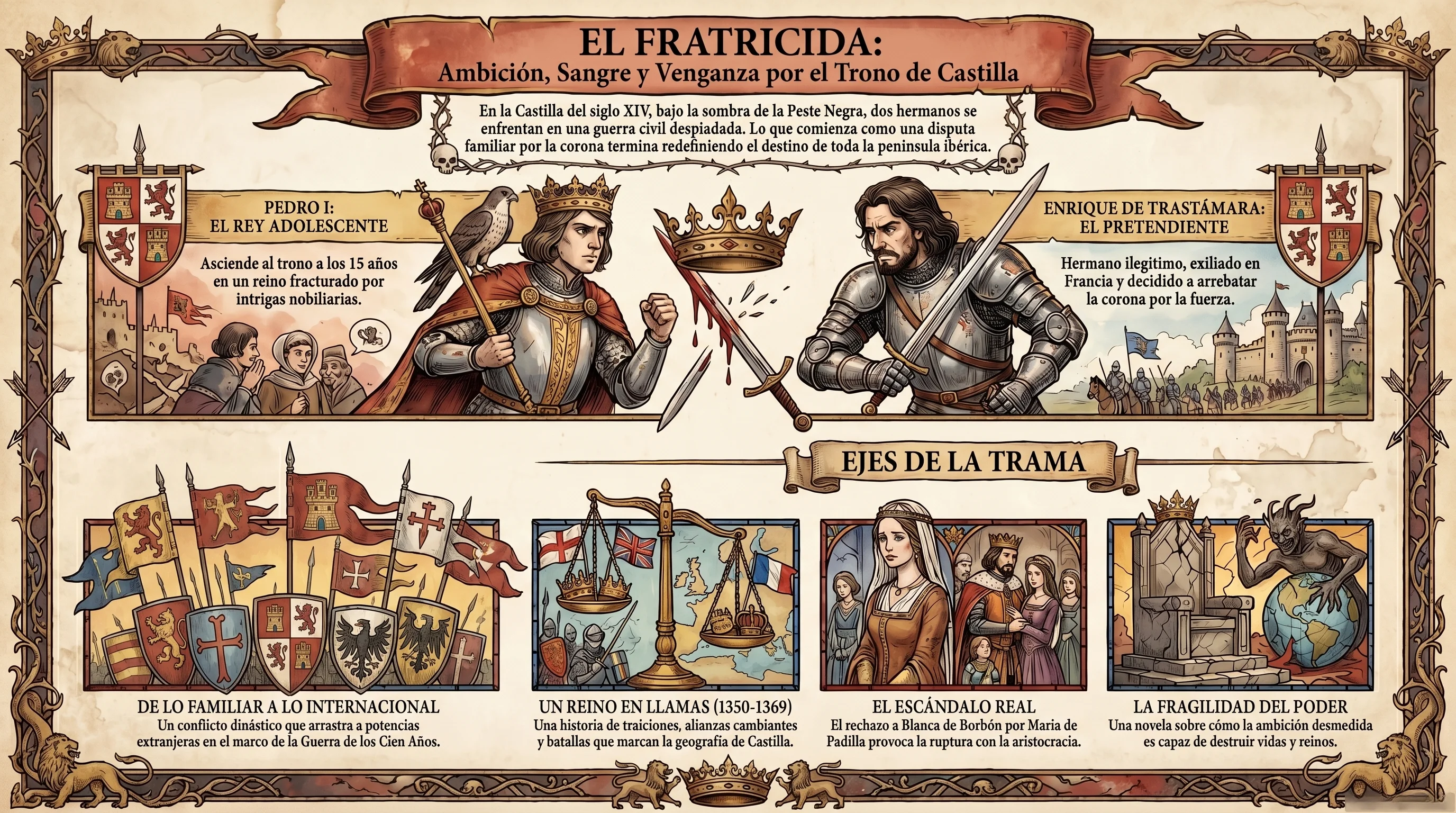 Infografía de El Fratricida