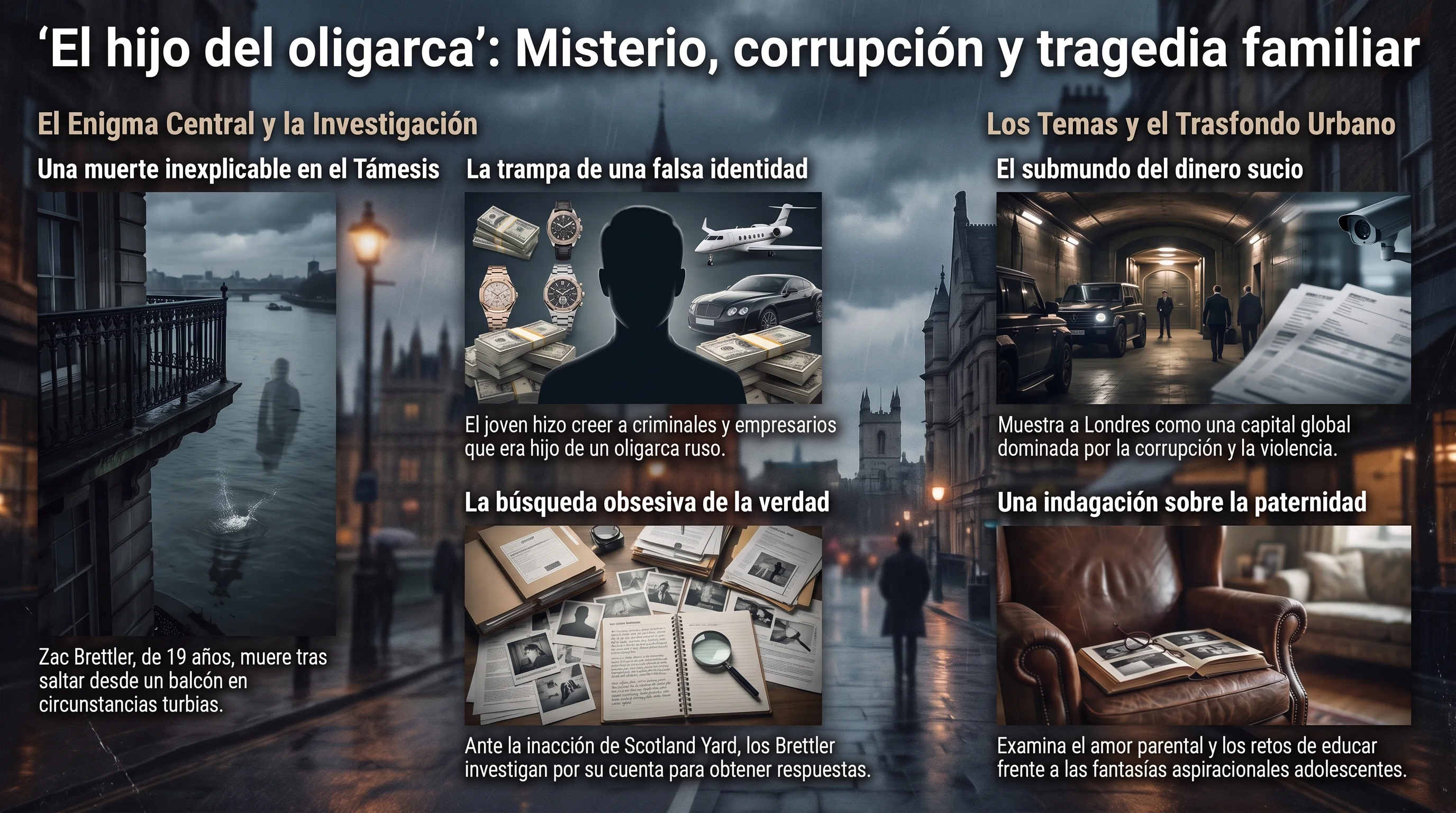 Infografía de El hijo del oligarca