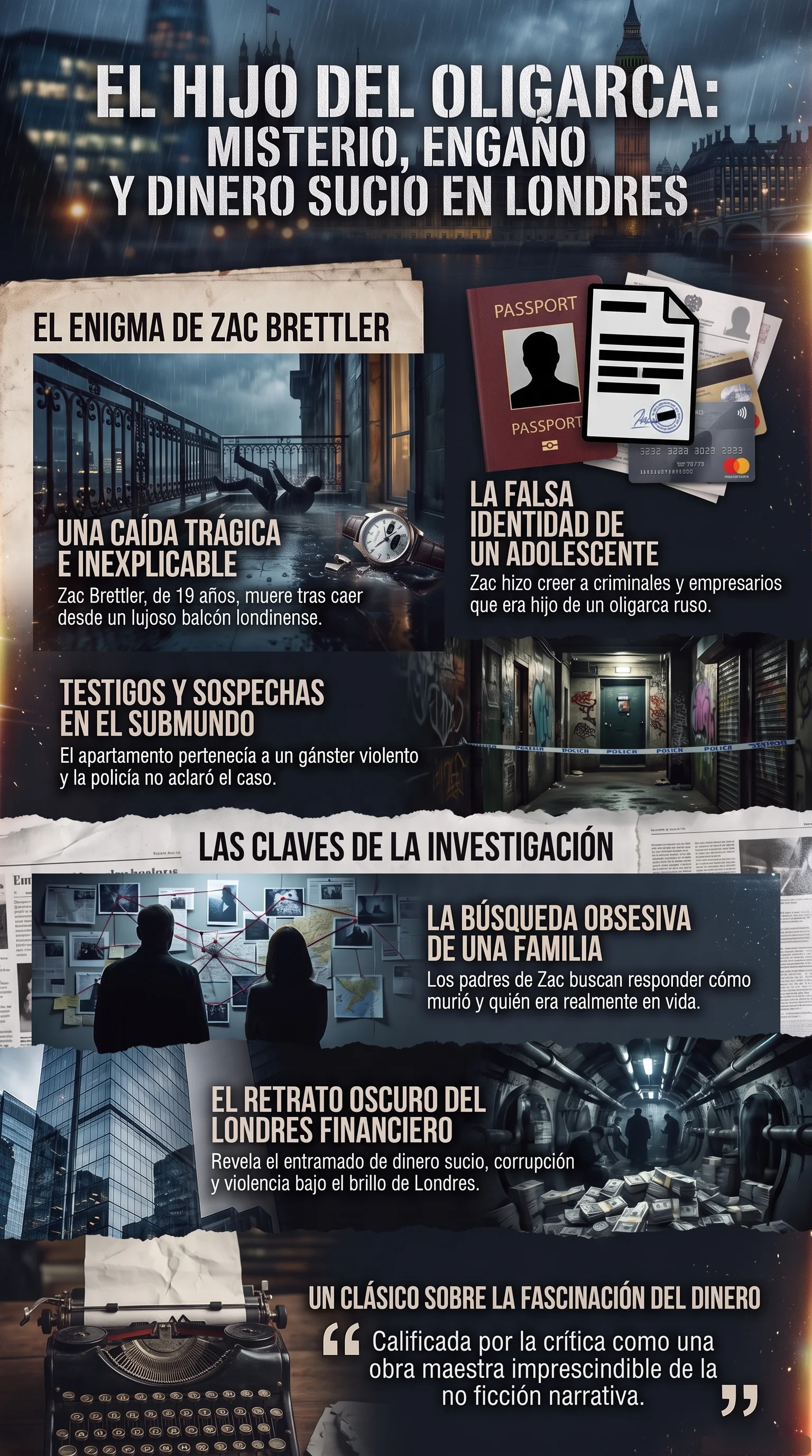 Infografía El hijo del oligarca