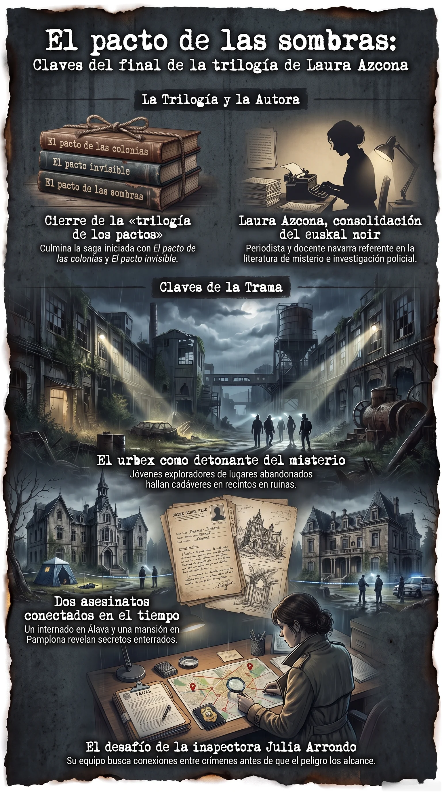 Infografía El pacto de las sombras