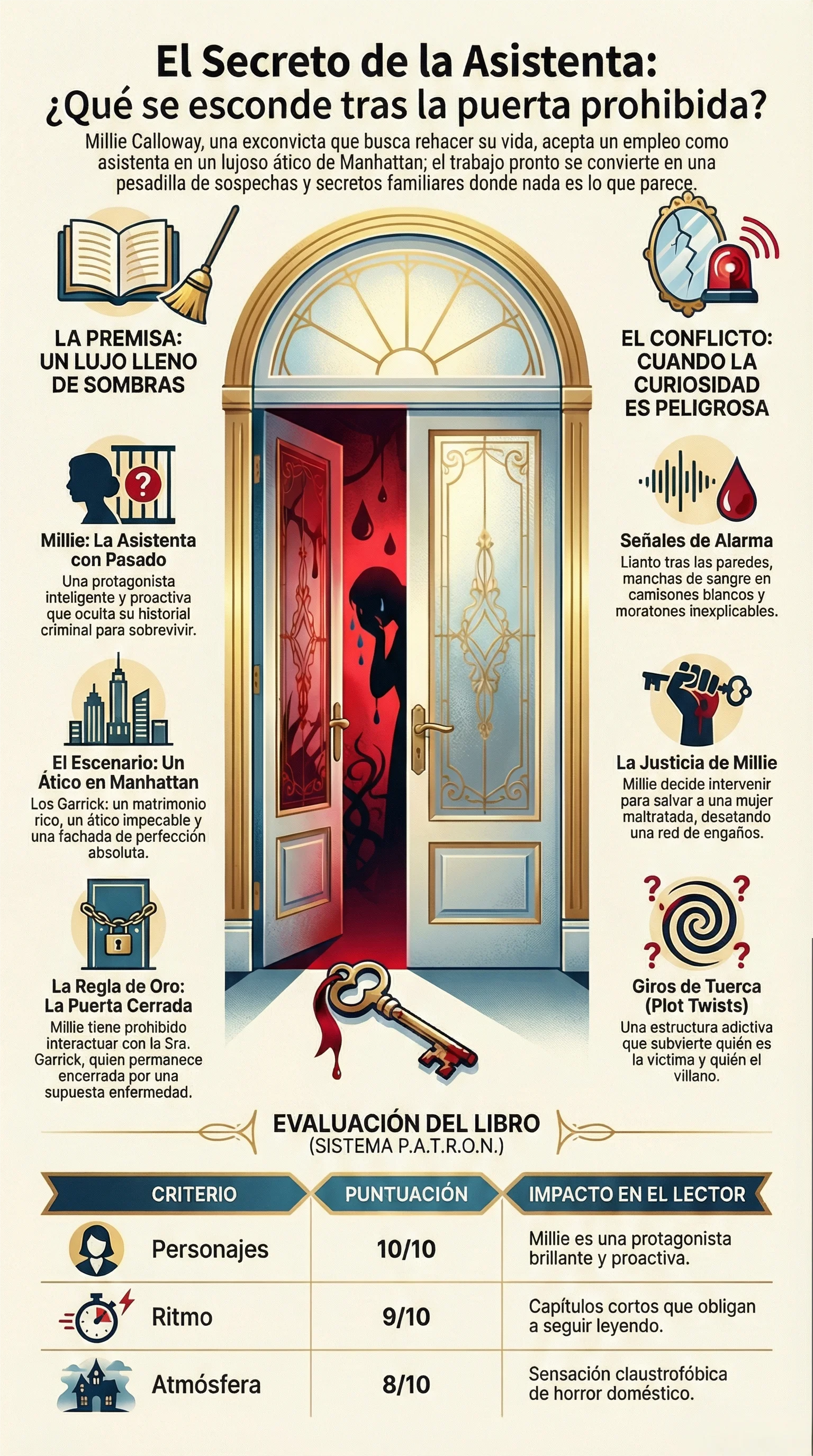 Infografía El Secreto de la Asistenta