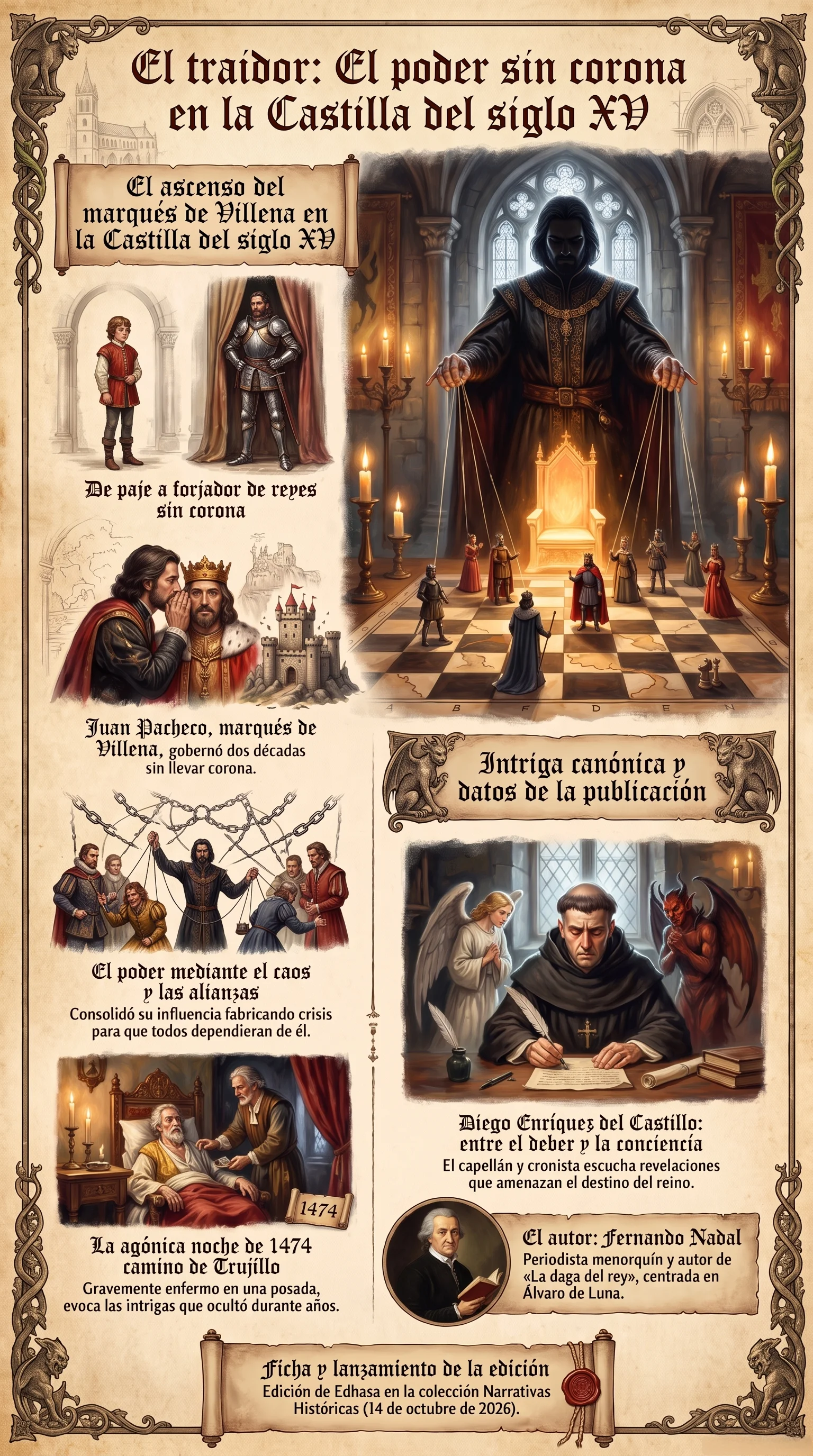 Infografía El traidor
