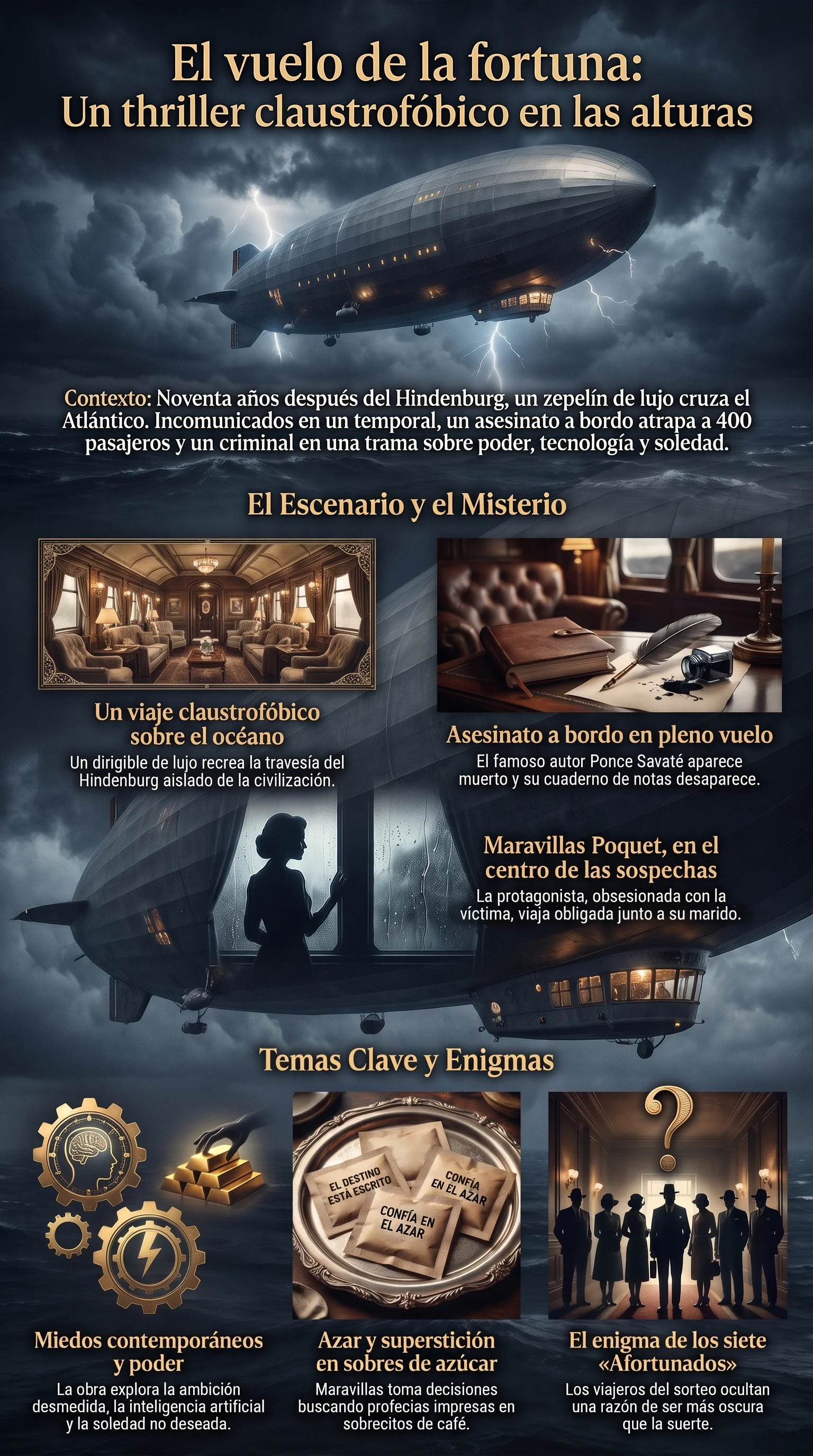 Infografía El vuelo de la fortuna