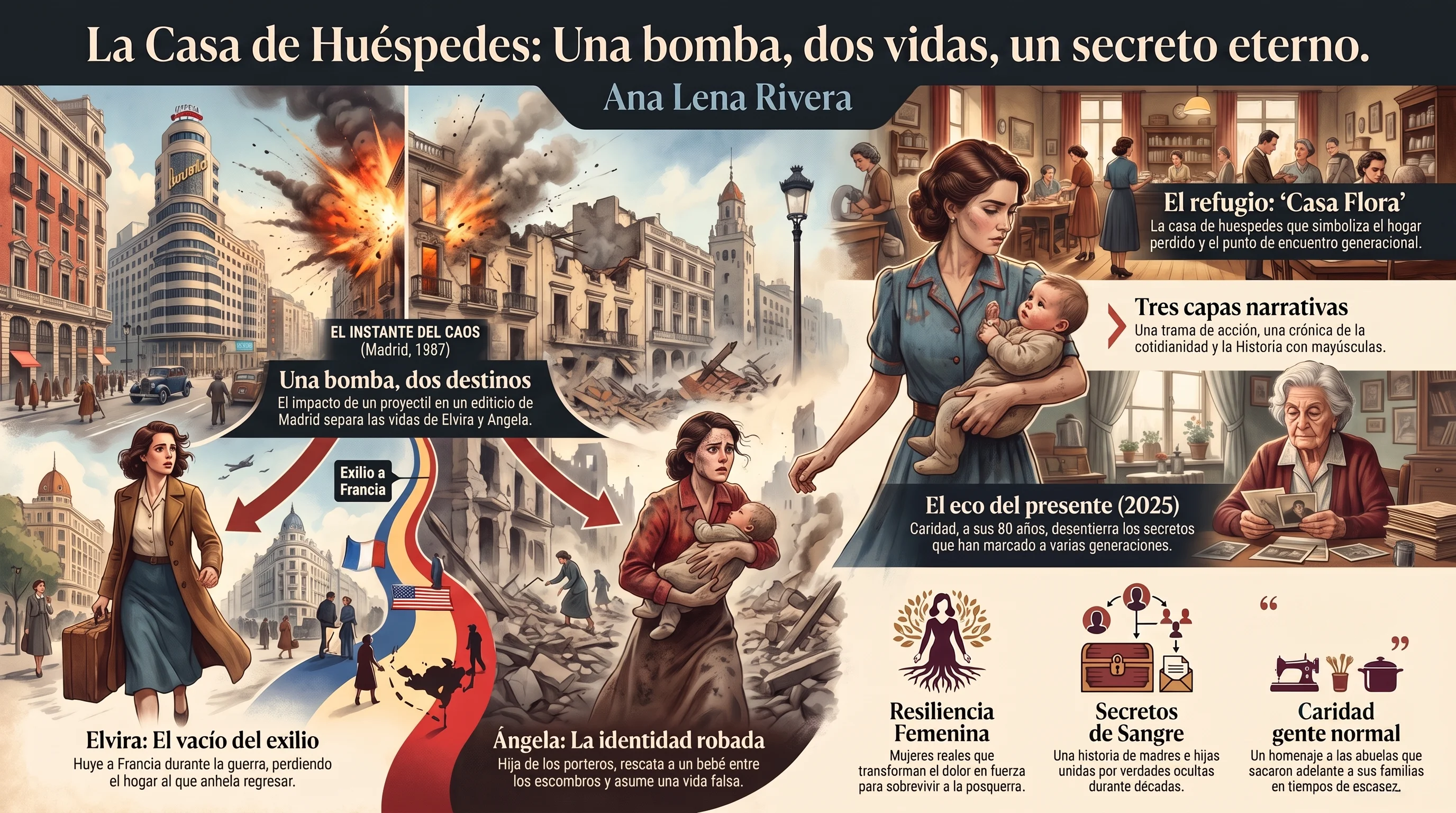 Infografía de La Casa de Húespedes