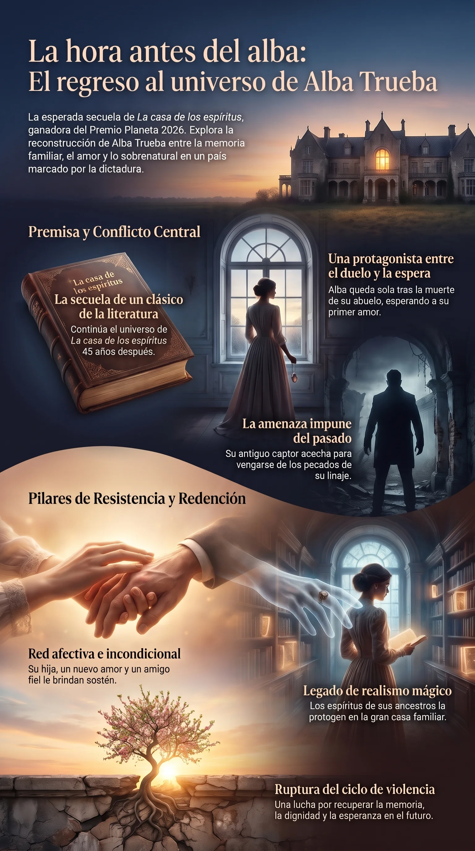 Infografía La hora antes del alba