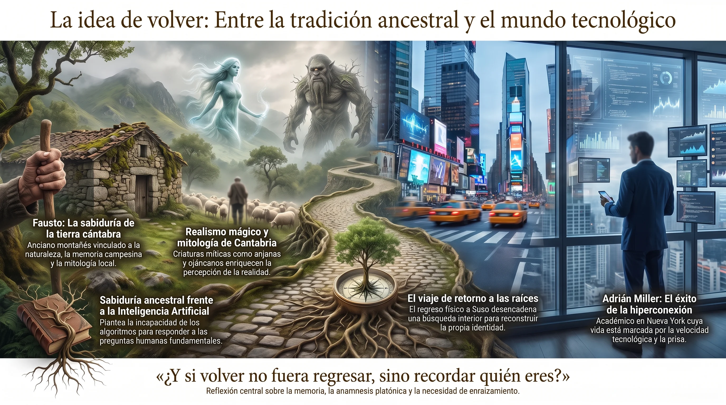 Infografía de La idea de volver