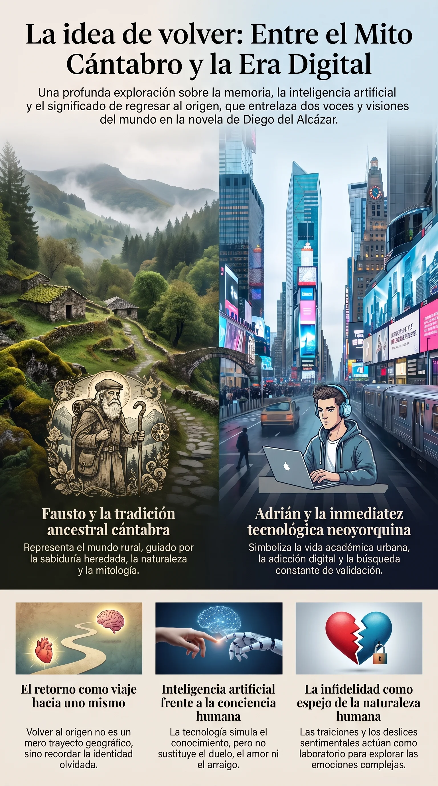 Infografía de La idea de volver
