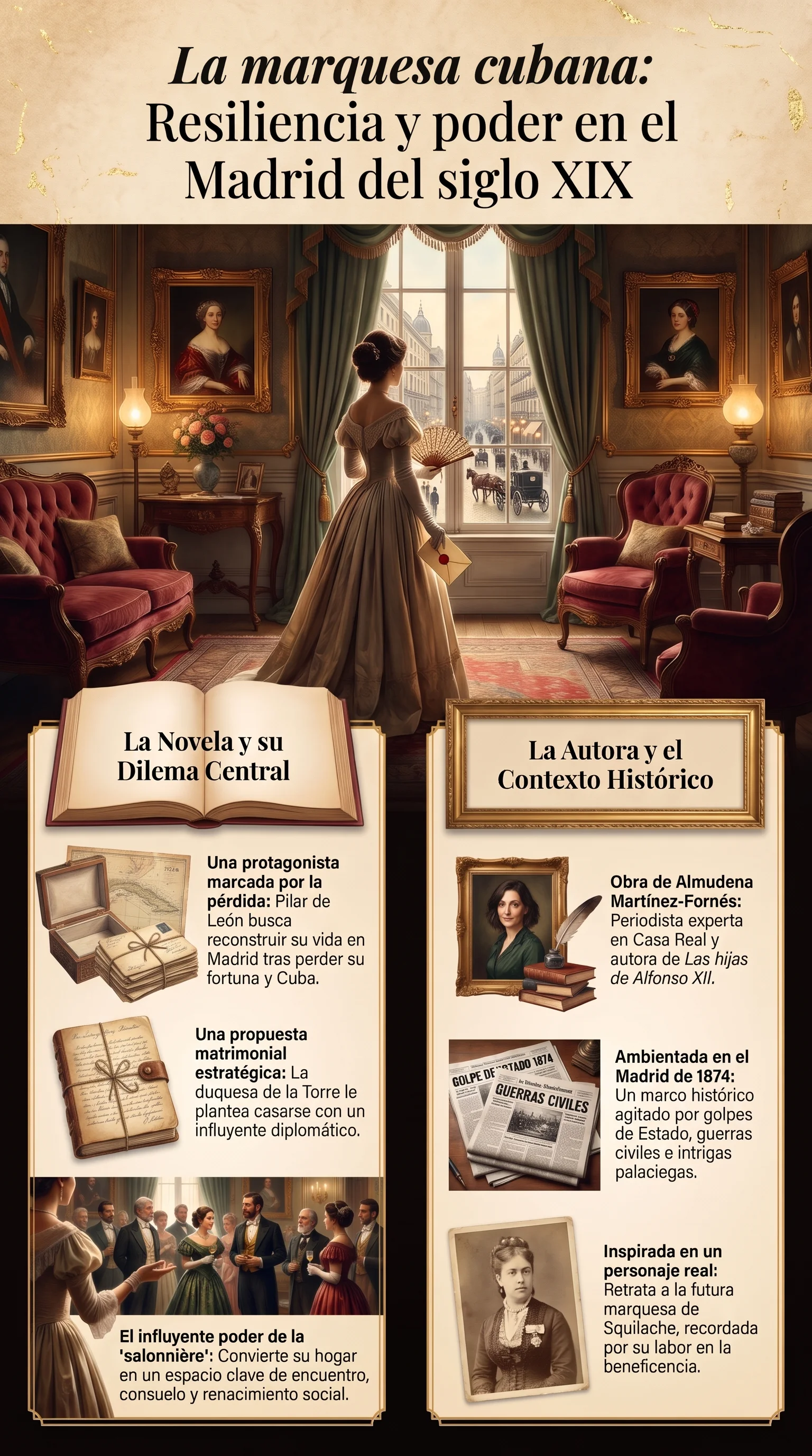 Infografía La marquesa cubana