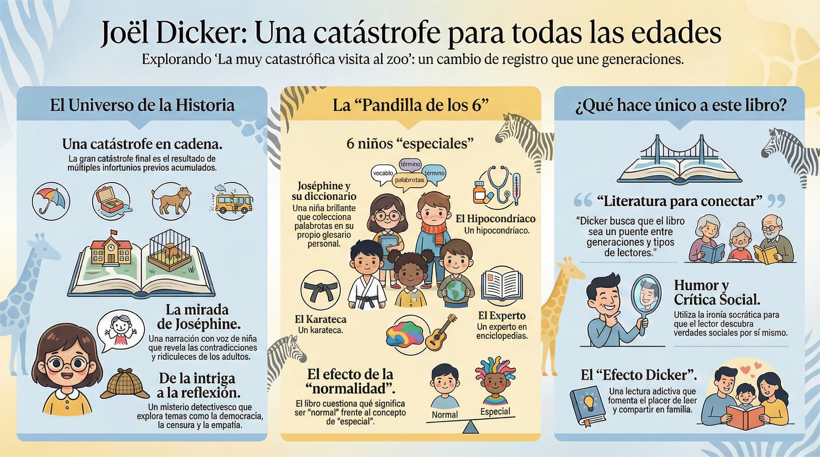 Infografía de La Muy Catastrófica Visita al Zoo