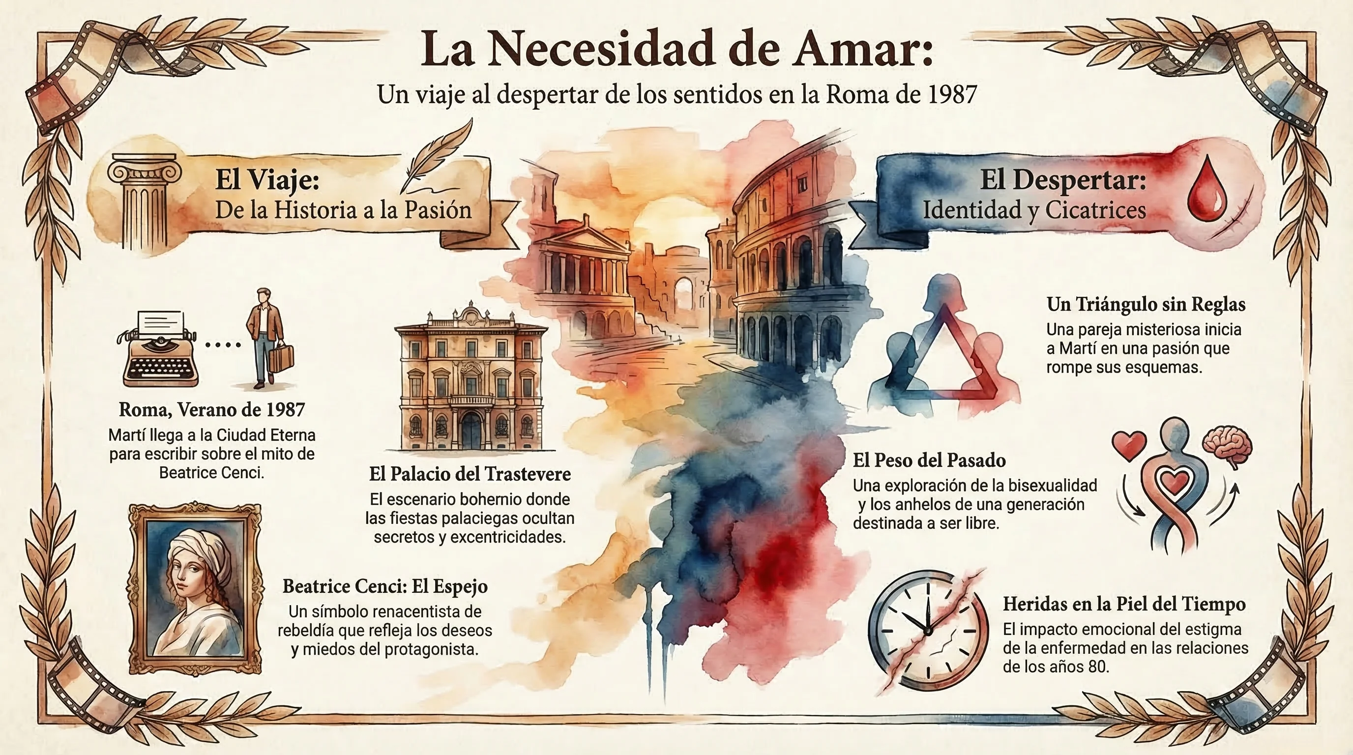 Infografía de La Necesidad de Amar
