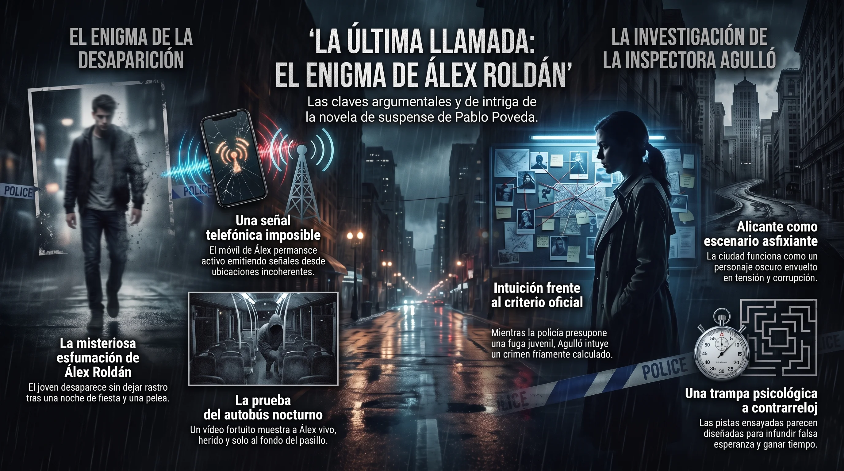 Infografía de La última llamada