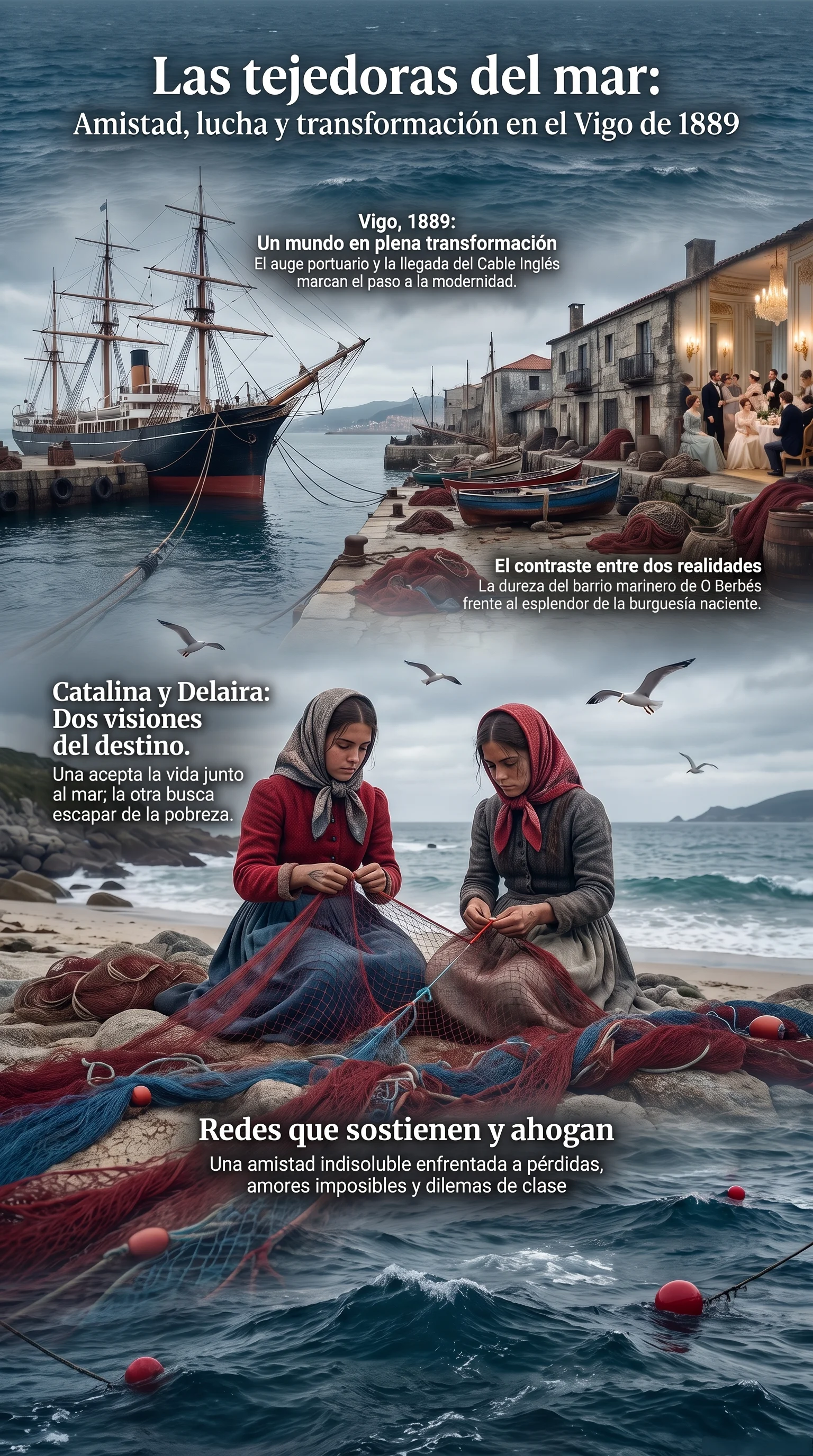 Infografía Las tejedoras del mar