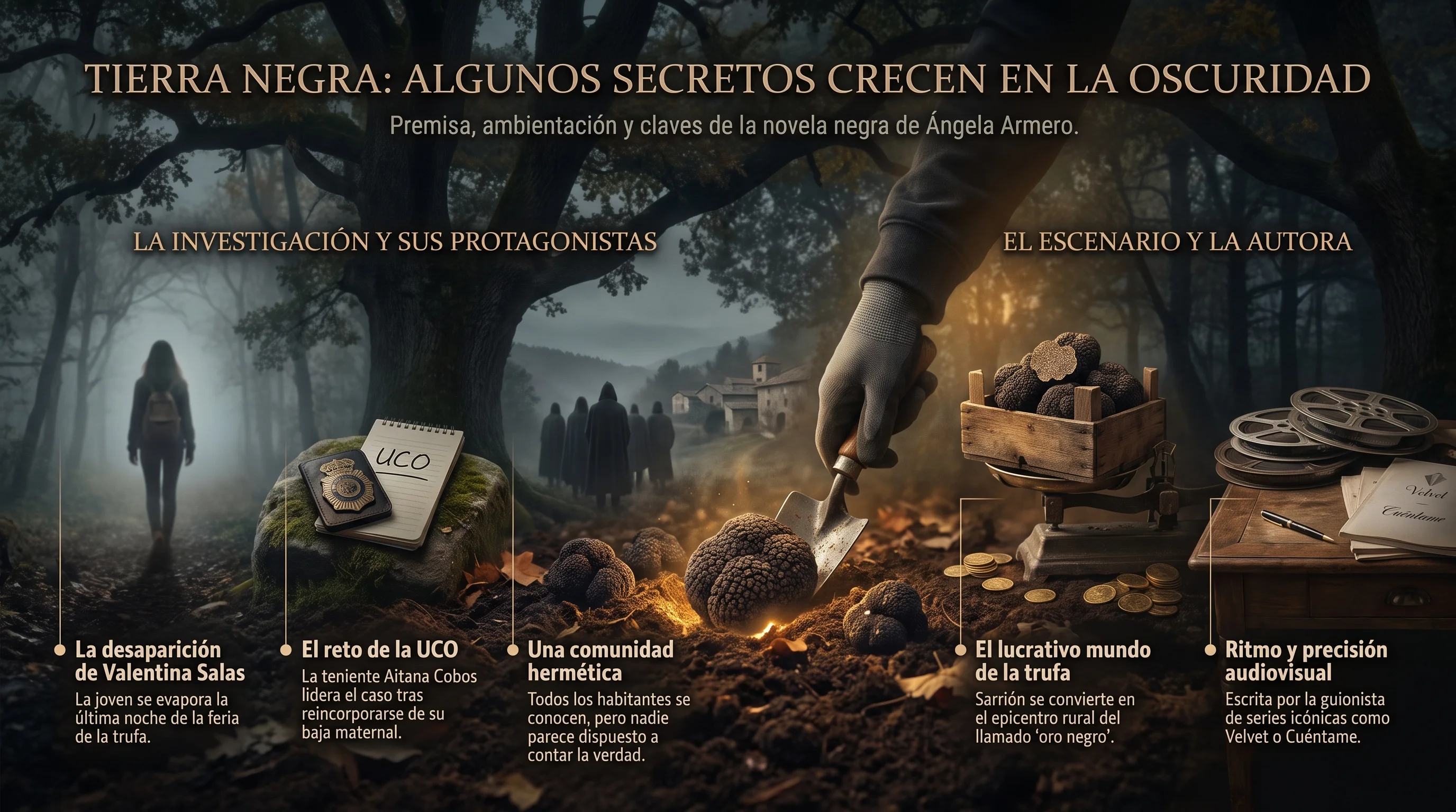 Infografía de Tierra negra