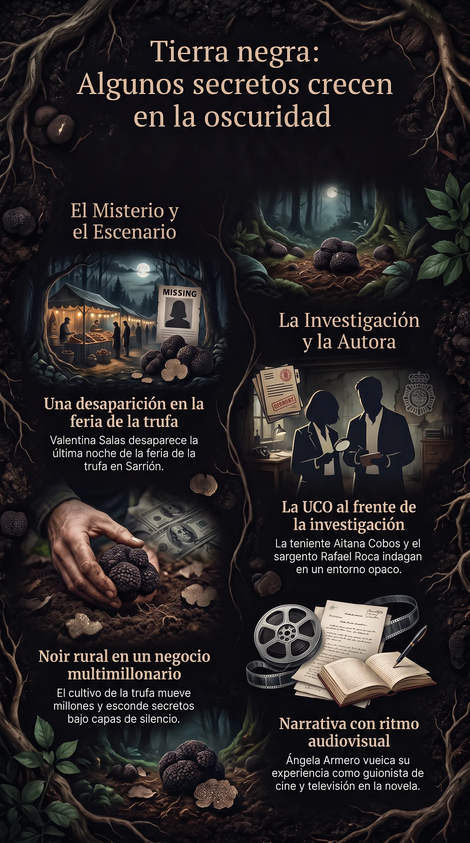 Infografía de Tierra negra