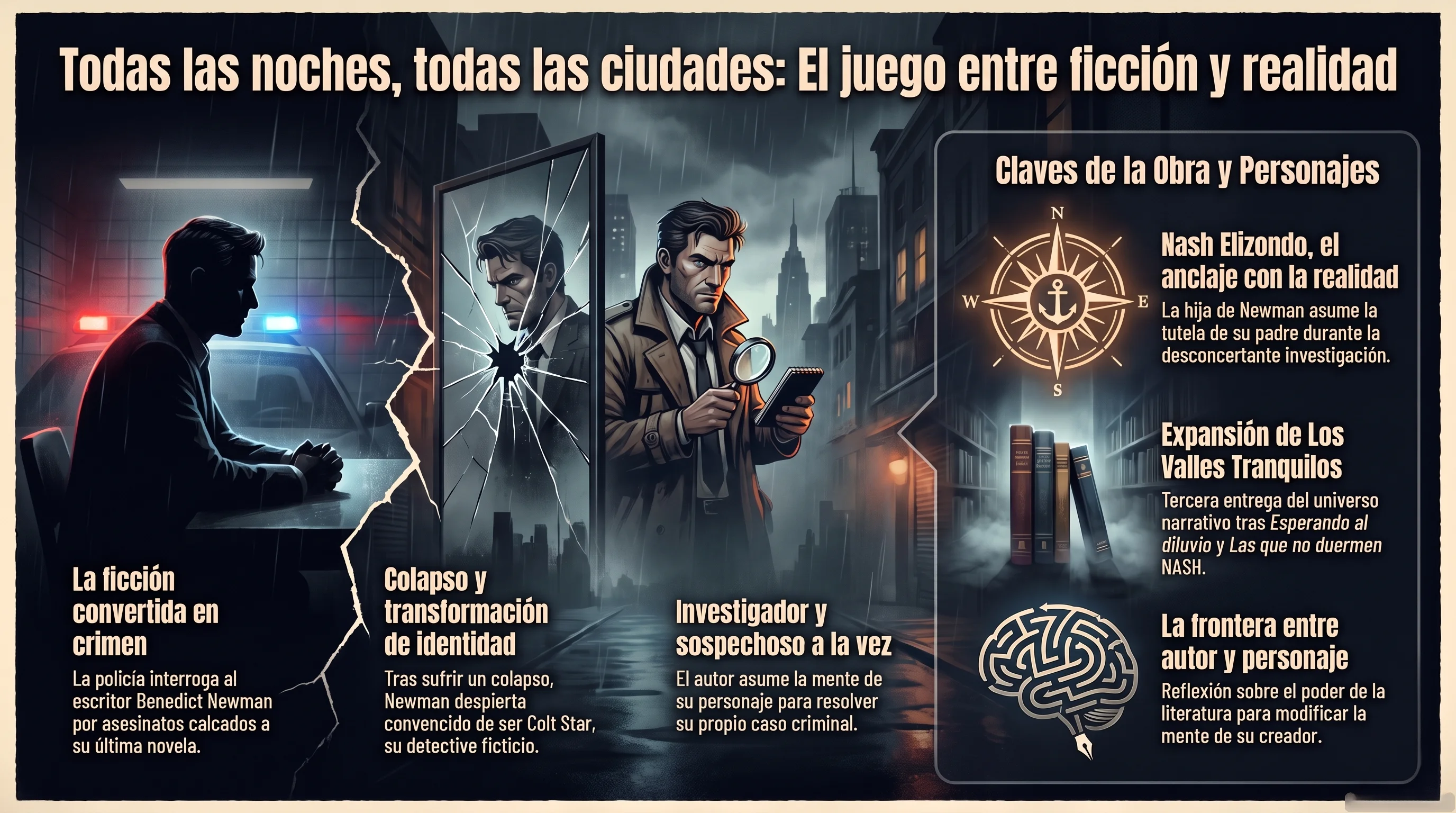 Infografía de Todas las noches, todas las ciudades