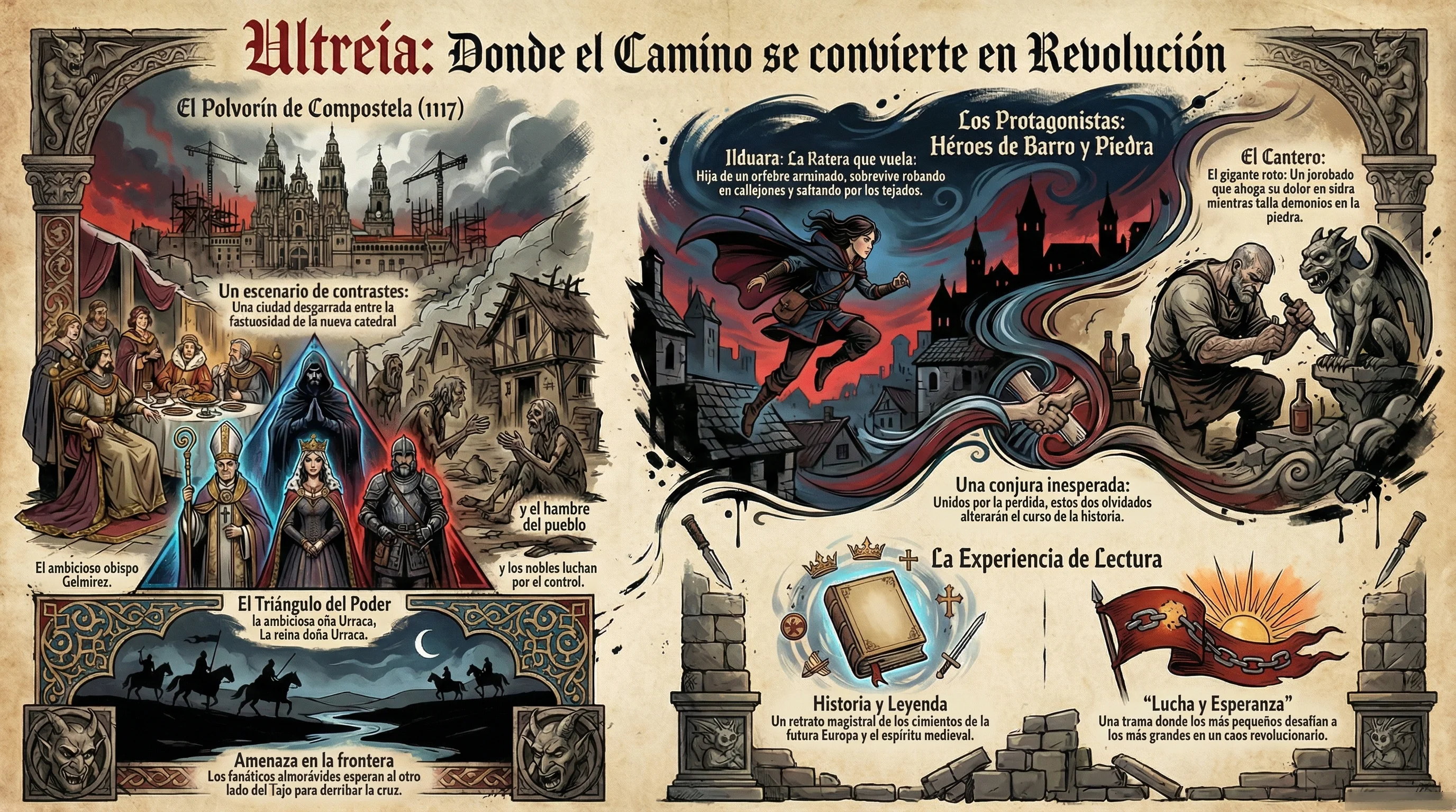 Infografía de Ultreia